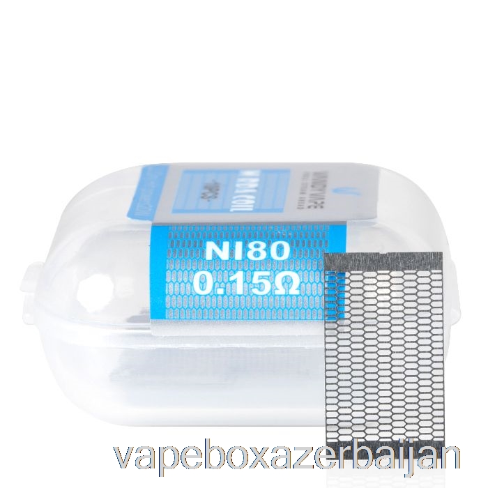 Vape Baku Vandy Vape M MESH SHEET Coils (10 Sheets) M V2 RDA COIL - 0.15ohm NI80 (10pc)